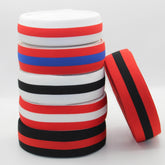 5 meters 40mm Bicolor Elastic #ELA1312 - ACCESSOIRES LEDUC BV